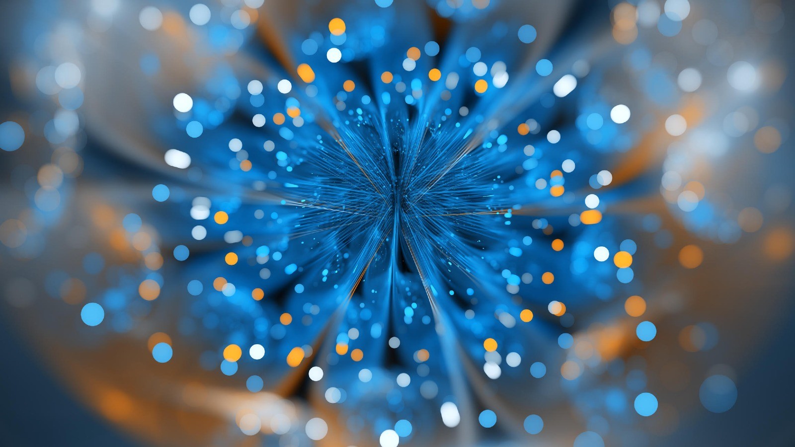 blue dots