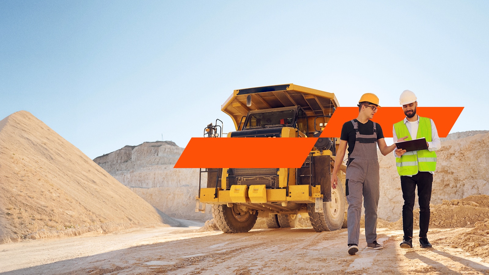 Workers in a mine